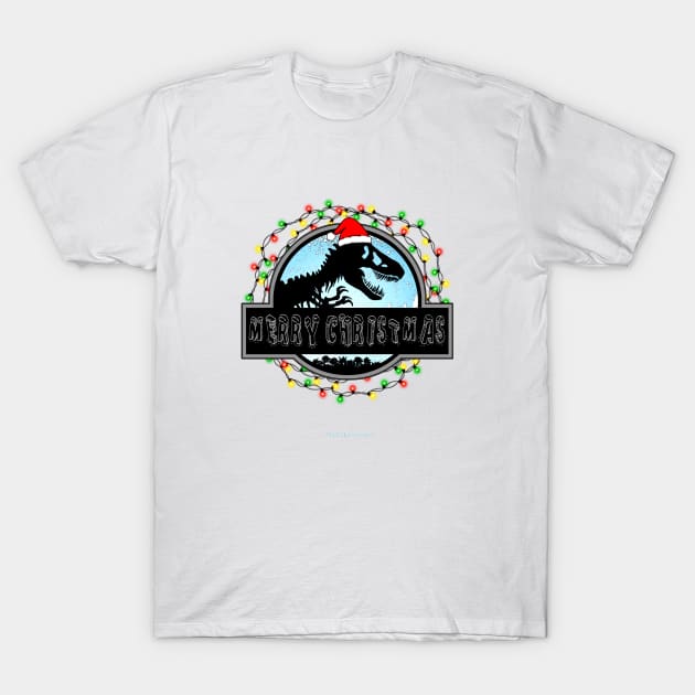 jurassicxmas 2023 T-Shirt by LogoBunch